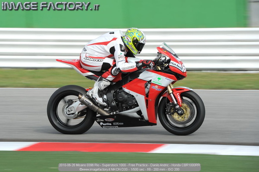 2010-06-26 Misano 0396 Rio - Superstock 1000 - Free Practice - Danilo Andric - Honda CBR1000RR